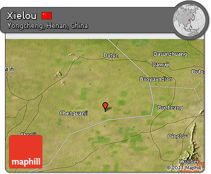 Satellite 3D Map of Xielou