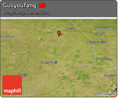 Satellite 3D Map of Guoyoufang