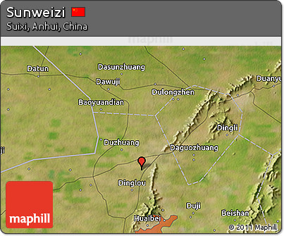 Satellite 3D Map of Sunweizi