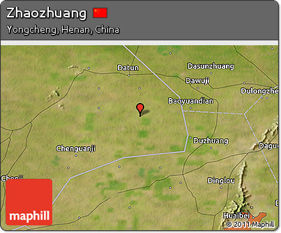 Satellite 3D Map of Zhaozhuang