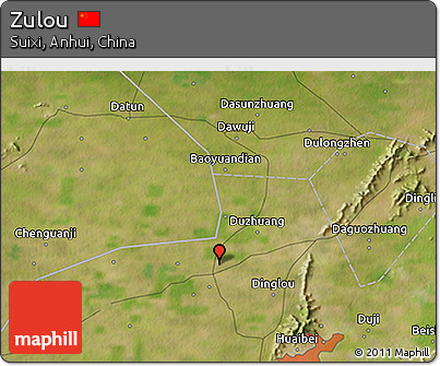 Satellite 3D Map of Zulou