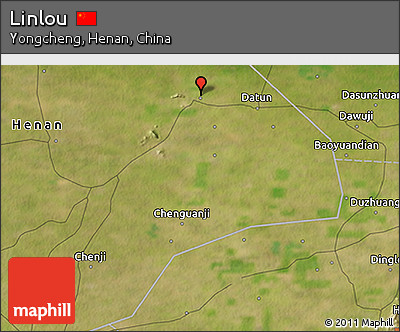 Satellite 3D Map of Linlou
