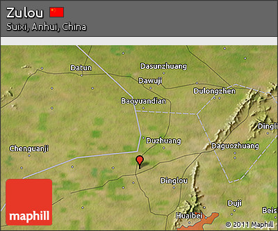Satellite 3D Map of Zulou