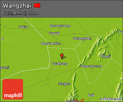 Physical Map of Wangzhai