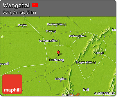 Physical Map of Wangzhai