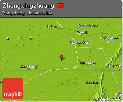 Physical Map of Zhangxingzhuang