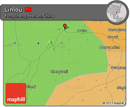 Political Map of Linlou