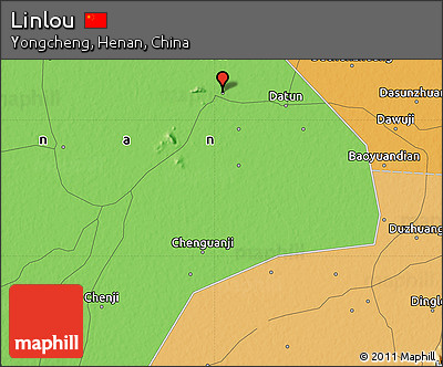 Political Map of Linlou