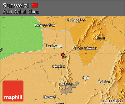 Political Map of Sunweizi