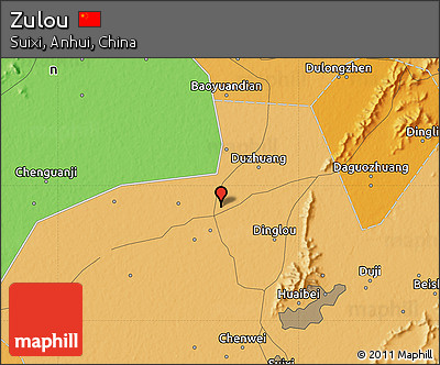 Political Map of Zulou