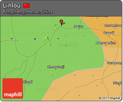Political Map of Linlou