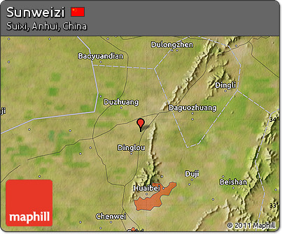 Satellite Map of Sunweizi