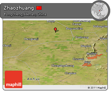 Satellite Panoramic Map of Zhaozhuang