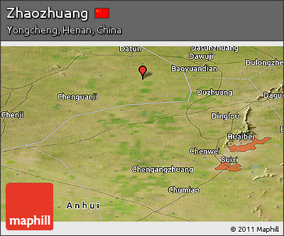 Satellite Panoramic Map of Zhaozhuang