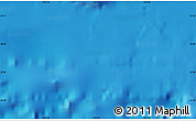 Shaded Relief Map of the area around 34° 0' 57" N, 124° 1' 30" W