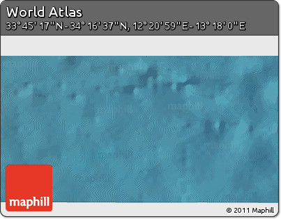 Satellite 3D Map of the Area around 34° 0' 57" N, 12° 49' 29" E