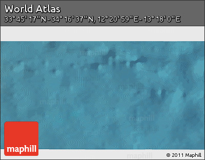 Satellite 3D Map of the Area around 34° 0' 57" N, 12° 49' 29" E