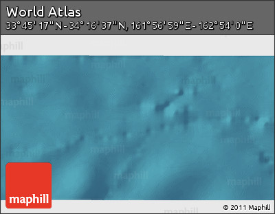 Satellite 3D Map of the Area around 34° 0' 57" N, 162° 25' 30" E
