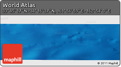 Physical Panoramic Map of the Area around 34° 0' 57" N, 162° 25' 30" E