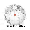 Outline Map of the Area around 34° 0' 57" N, 176° 43' 29" W, rectangular outline