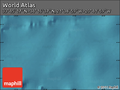 Satellite Map of the Area around 34° 0' 57" N, 21° 10' 29" W