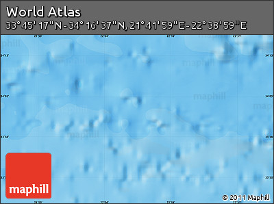 Political Map of the Area around 34° 0' 57" N, 22° 10' 29" E
