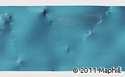 Satellite 3D Map of the area around 34° 0' 57" N, 27° 7' 30" W
