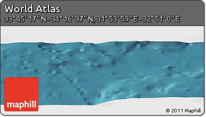 Satellite Panoramic Map of the Area around 34° 0' 57" N, 32° 22' 30" E