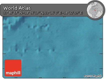 Satellite Map of the Area around 34° 0' 57" N, 34° 4' 30" E