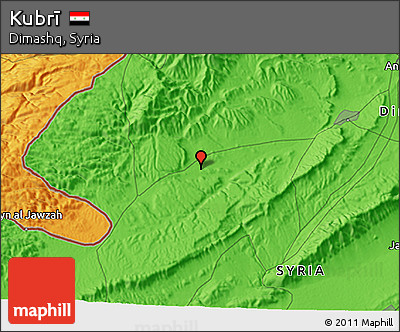 Political 3D Map of Kubrī
