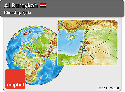 Physical Location Map of Al Buraykah