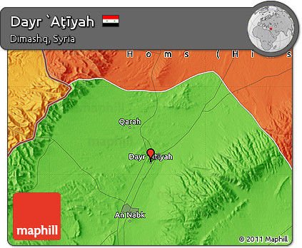 Political Map of Dayr `Aţīyah