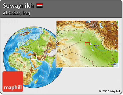 Physical Location Map of Suwaynikh