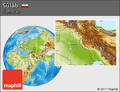 Physical Location Map of Sūlāb