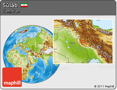 Physical Location Map of Sūlāb