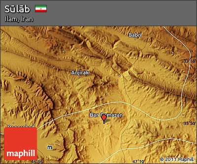 Physical Map of Sūlāb