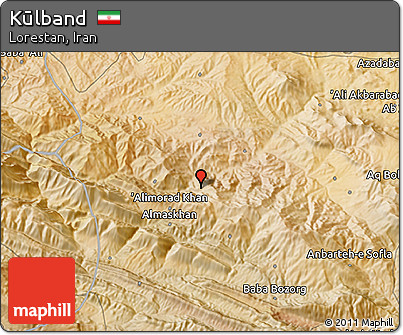 Satellite 3D Map of Kūlband