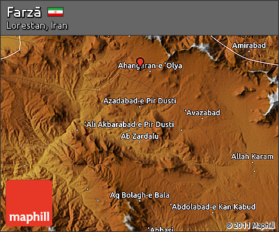 Physical Map of Farzā