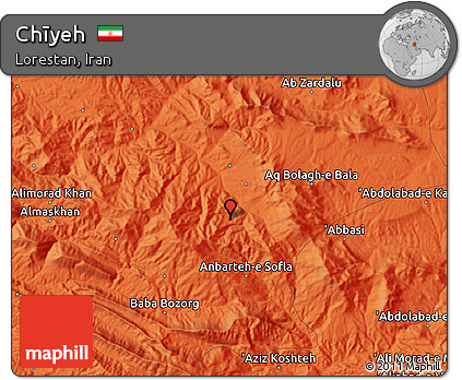 Political Map of Chīyeh