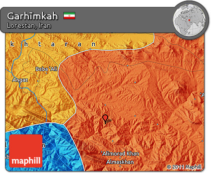 Political Map of Garhīmkah