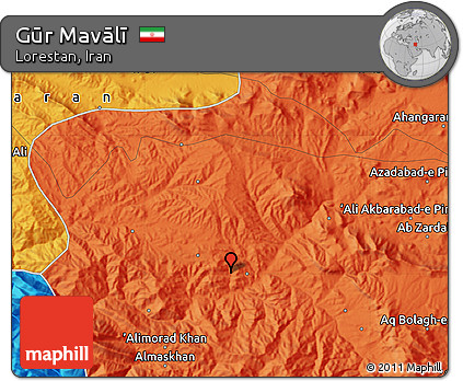Political Map of Gūr Mavālī