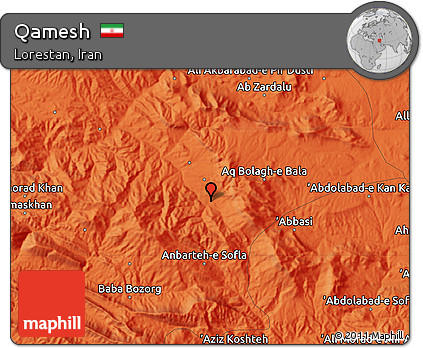 Political Map of Qamesh