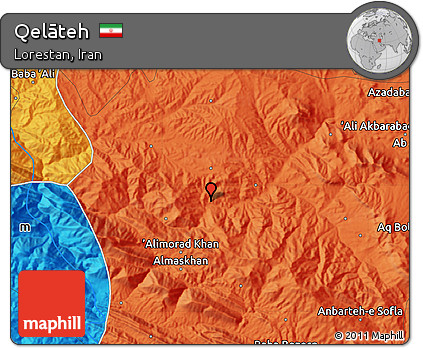 Political Map of Qelāteh