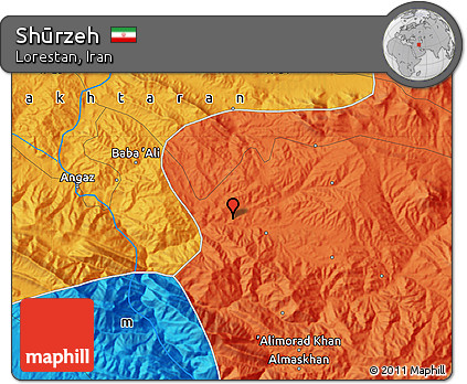 Political Map of Shūrzeh