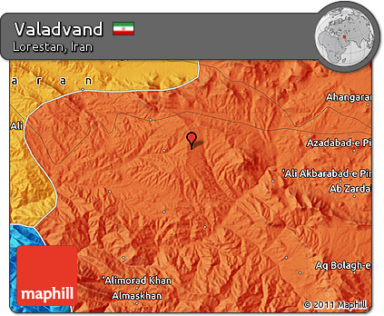 Political Map of Valadvand