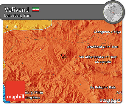 Political Map of Valīvand