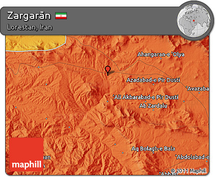 Political Map of Zargarān