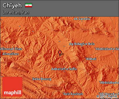 Political Map of Chīyeh