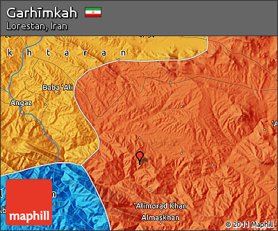 Political Map of Garhīmkah