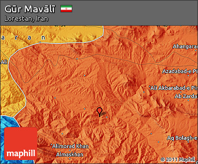 Political Map of Gūr Mavālī